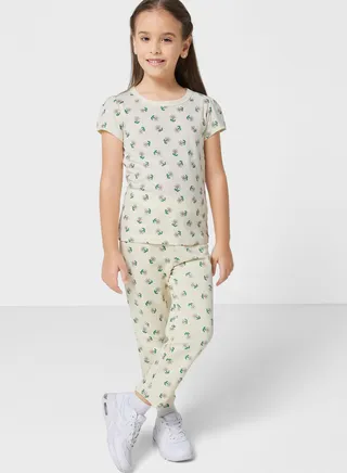 All Over Printed T-Shirt And Jogger Sets 
