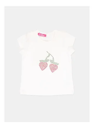 Plain Round Short Sleeve T-Shirt 