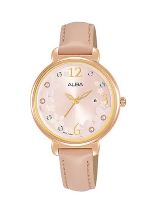 Women's Watch Band Water Resistant Leather Analog Ah7W02X1 