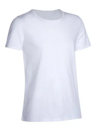 Casual Round Neck T-Shirt White 