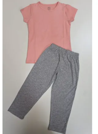 GNW - GIRLS PAIJAMA Night Wear, T-Shirt Set Soft and breathable fabric for all-day comfort 