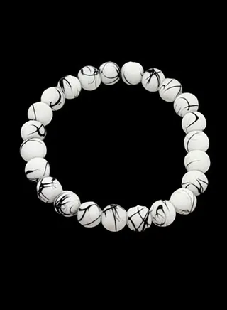 Handmade Bracelet Accessories With Amazing Design - Black/White 