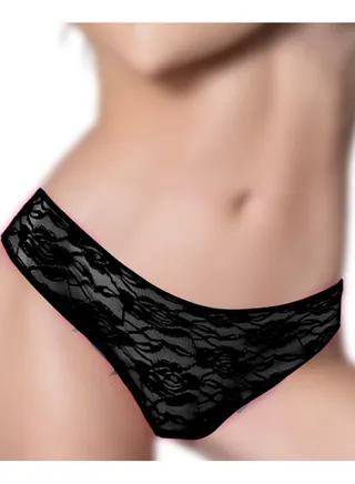 Underwear with an opening in the back 
