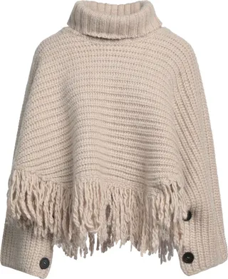 Capes & Ponchos Beige