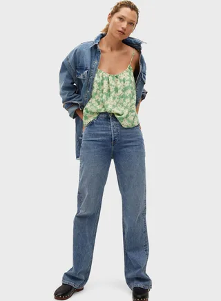Floral Print Cami Top 