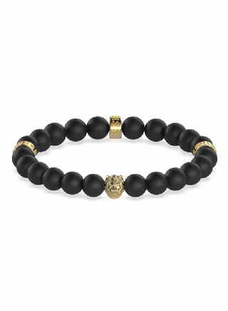 Black Beads Bracelet 