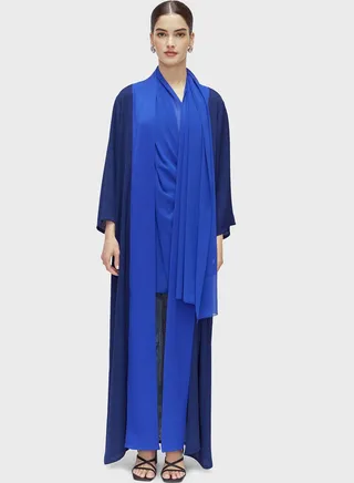 Contrast Detail Abaya 