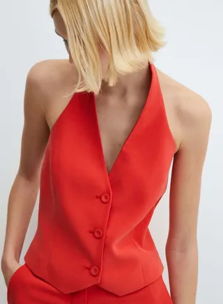 Halter Neck Waist Coat 