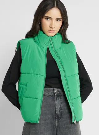 High Neck Coat 