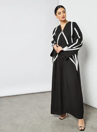 Comfortable Modest Abaya Black 