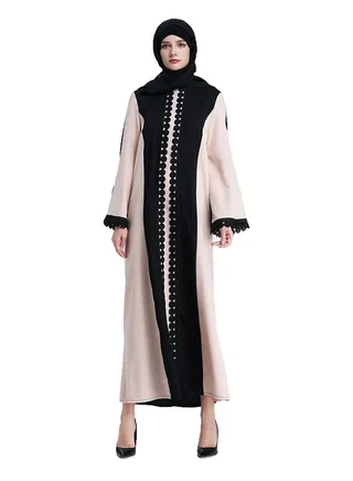 Patchwork Abaya Multicolour 