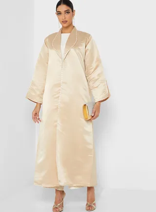 Embellished Detail Abaya 