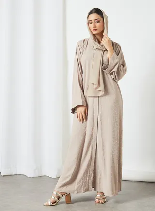 Comfortable Stylish Abaya Beige 
