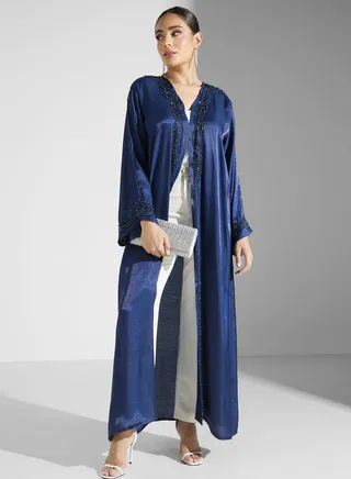 Embellished Detail Abaya 