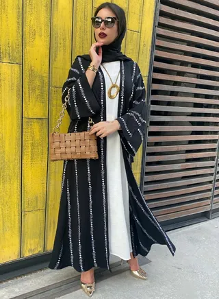 Women dress Muslim temperament loose for women cardigan abaya for women islamic clothing lamic Arabic casual abayas 