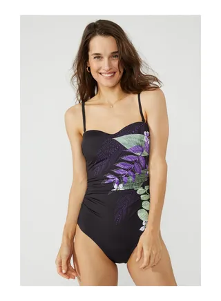 Junglistic Placement Bandeau Suit 