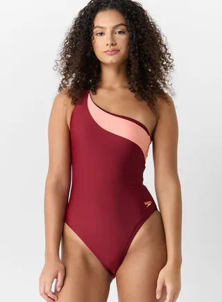 Solid Asymmetric One Piece 