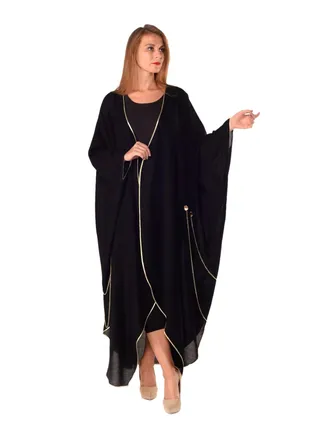 Cape Abaya Black 