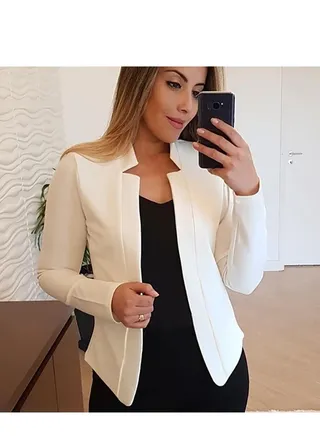 Women's New Fashion Simple Slim Coat 