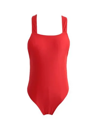 Sleeveless Monokini Red 