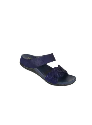 092-2589 Michelle Morgan Ladies Casual Sandals Navy 114RC277 