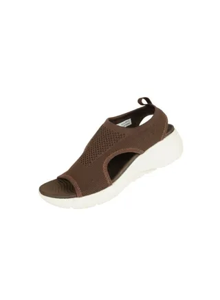 092-2646 Michelle Morgan Ladies Casual Sandals Brown 214RJ536 
