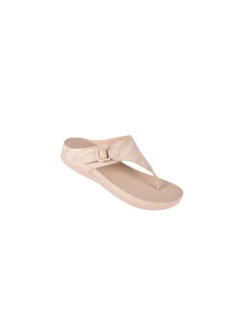092-2325 Michelle Morgan Ladies Casual Low Heel Sandals Beige 