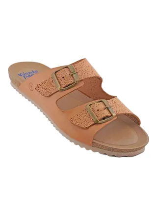 Comfortable Slip On Casual Sandals Beige 