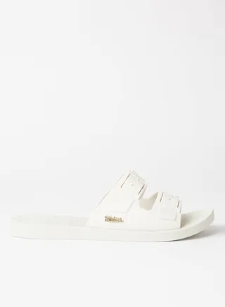 Sun Malibu Flat Sandals White 