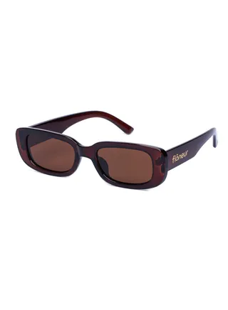 Stylish Polarized Square Framed Sunglasses For Women and Men Brown