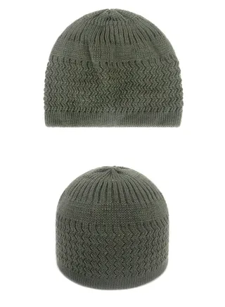 Pullover Knitted Hat Men's And Women's Warm Hat 