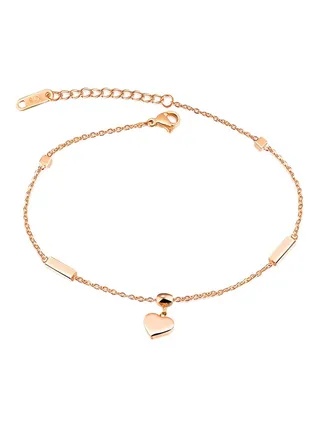 Rose Gold Plated Anklet 
