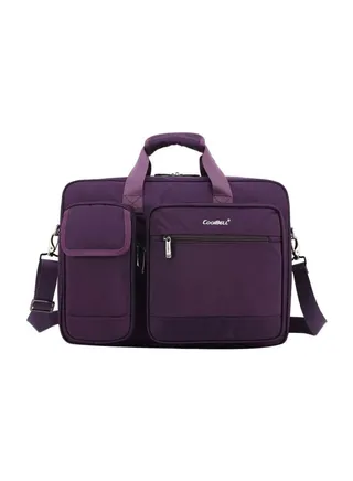 Waterproof Bag For Laptop 15.6-Inch Purple 