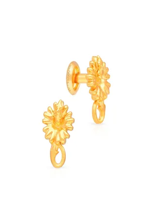 22 Karat 916 Purity Yellow Gold Earring EG1173664Y For Women 