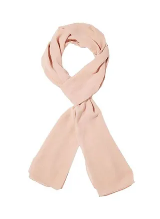 Casual Plain Scarf Beige 