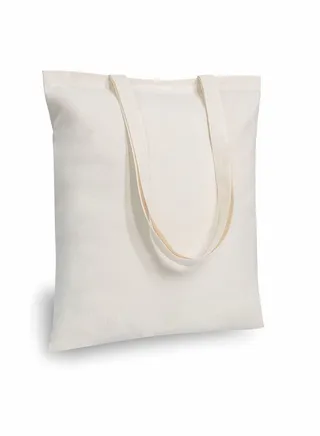 5 Pack Economical Cotton Tote Bag, Lightweight Medium Reusable Grocery Shopping Cloth Bags, Suitable for DIY, Advertising, Promotion, Gift, Giveaway, Activity (Beige) 