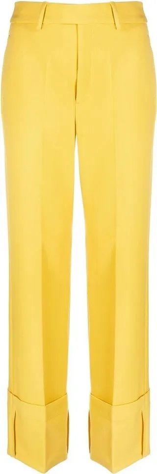 High-Waisted Tailored Trousers