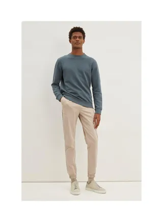 Slim Fit Drawstring Trousers 