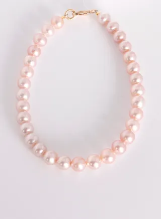 Bracelet 1st 19Cm, Freshwater Pearls, A Quality, Natural Multi Color, 6.0-5.5MM, 18KY 