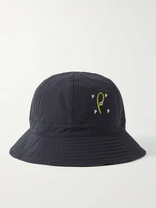 + Paul Smith Reversible Logo-Embroidered Recycled-Shell Bucket Hat