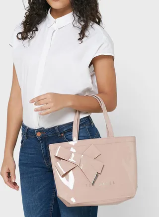 Nikicon Knot Bow Small Tote Bag