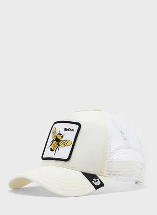 The Queen Bee Curved Peak Cap