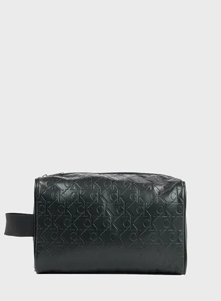 Logo Print Washbag