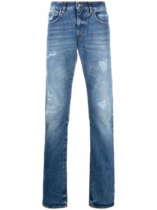 Straight-Leg Jeans