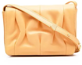 Gathered-Detail Crossbody Bag