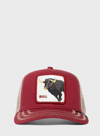 The Bull Curved Peak Caps