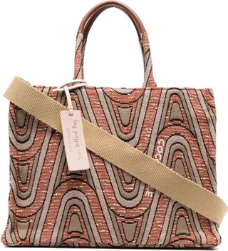 Abstract-Pattern Tote-Bag