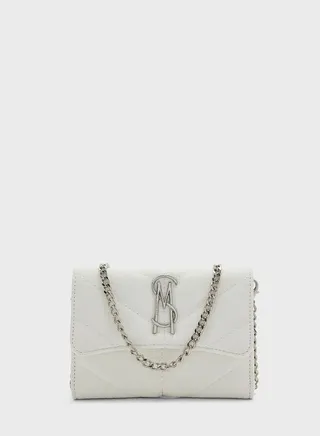 Logo Detailed Flap Over Crossbody