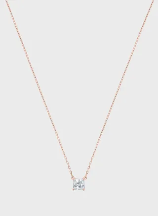 Attract Square Pendant Necklace