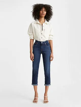 Levi's Boyfriend Mid Rise Women's Jeans - Cobalt Layer